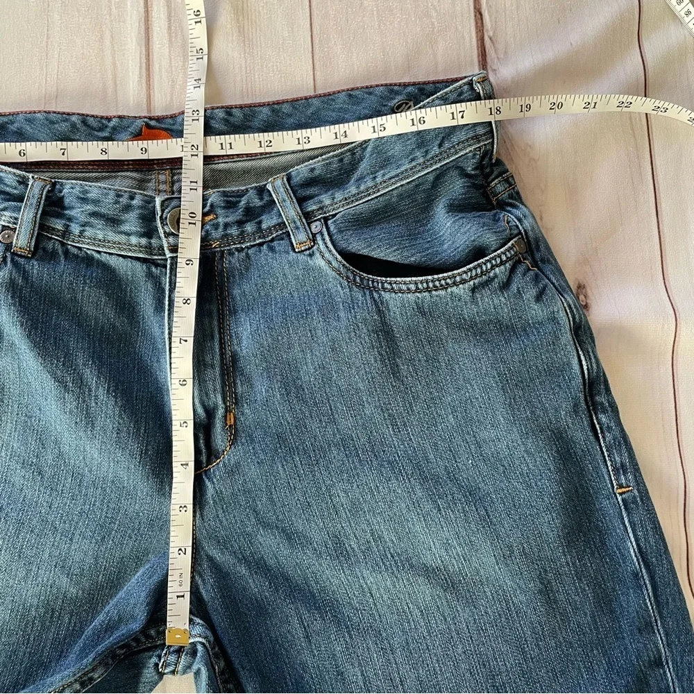 Tommy Bahama Cayman Relaxed Jeans Men’s 36x32 Blue Dark Wash Straight Logo